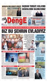 MANİSA'DA DENGE