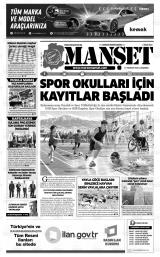 KAHRAMANMARAŞ MANŞET