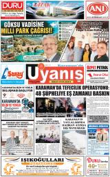 KARAMANDA UYANIŞ