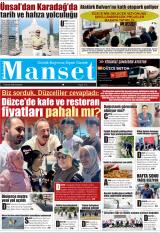 DÜZCE MANŞET
