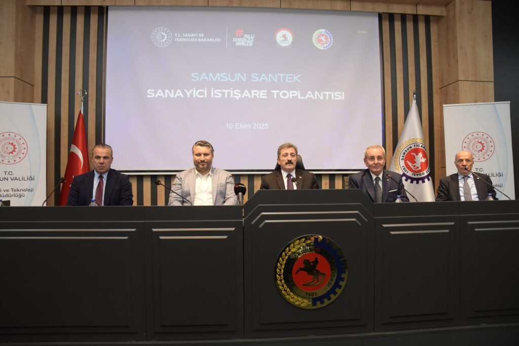 Samsun’da Sanayi Zirvesi: Potansiyel, Sorunlar ve Çözüm Önerileri Masaya Yatırıldı