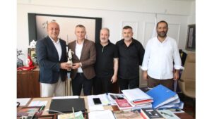 BELEDİYE BAŞKANLIĞIMIZA ZİYARET