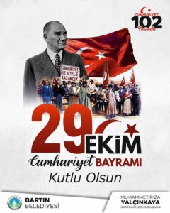 CUMHURİYETİMİZİN 102. YILI KUTLU OLSUN