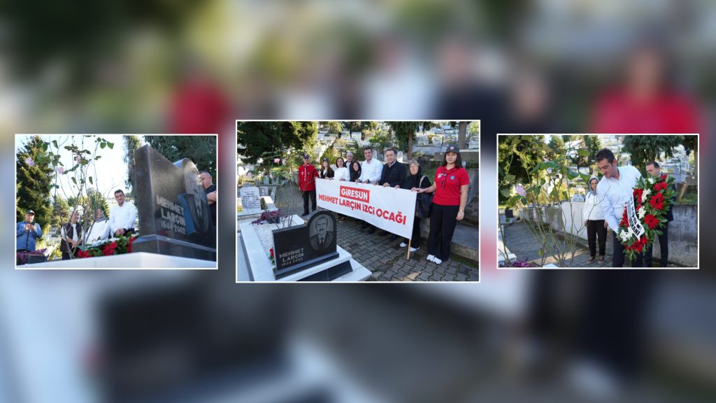 MERHUM BELEDİYE BAŞKANI MEHMET LARÇIN MEZARI BAŞINDA ANILDI