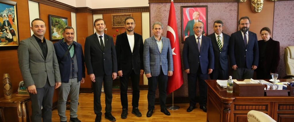 Dünyanın En Etkili Bilim İnsanları Listesinde Yer Alan Öğretim Üyelerimizden Rektörümüz Prof. Dr. Yılmaz Can’a Ziyaret