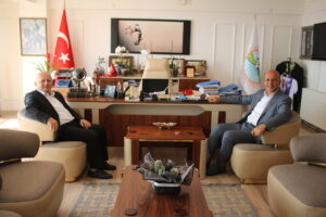 BELEDİYE BAŞKANLIĞIMIZA ZİYARET