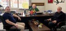 ATSO BAŞKANI KIRLANGIÇ SMMM BÜLENT SÜTOĞLU VE SMMM OĞUZ KAAN SÜTOĞLU’NU ZİYARET ETTİ