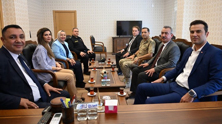 BAŞKANIMIZ, İL EMNİYET MÜDÜRÜMÜZ İSMAİL KARASAKAL’I YENİ GÖREV YERİNE UĞURLADI
