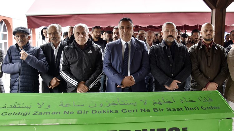 BAŞKANIMIZ, DÖRTKONAK KÖYÜ SAKİNLERİNDEN MUSA CAN’I EBEDİYETE UĞURLADI