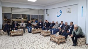 BAŞKANIMIZ, MEYDAN’IN AİLESİ VE YAKINLARINA TAZİYE ZİYARETİNDE BULUNDU