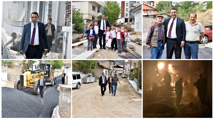 BAŞKANIMIZ, ASFALT SERİMİ ÇALIŞMALARINI PERSONELLERİMİZLE BİRLİKTE YÜRÜTTÜ