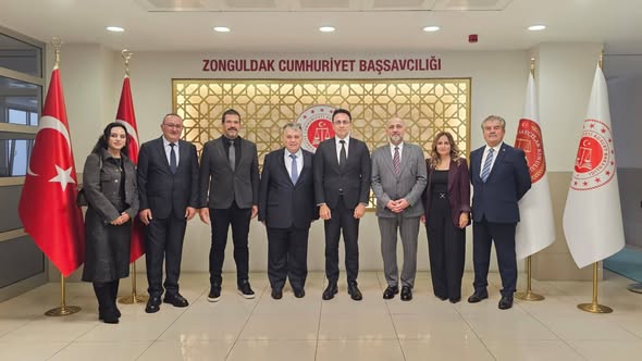 ZONGULDAK İŞ DÜNYASINDAN CUMHURİYET BAŞSAVCISI GÖKHAN KAPAĞAN’A ZİYARET VE YÜKÜMLÜ İSTİHDAMI PROTOKOLÜ