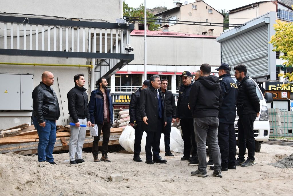 Valimiz Cevdet Atay Polis Evi ve Polis Merkezinde İncelemelerde Bulundu
