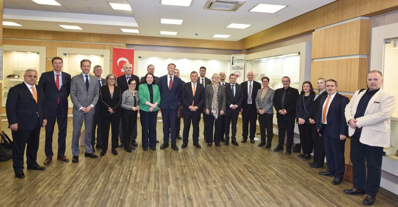 AB Büyükelçileri’ne Trabzon’daki yatırım ortamı ve iş birliği olanakları anlatıldı