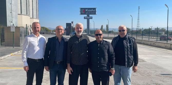 ATSO BAŞKANI NUREDDİN GÜÇYETMEZ’DEN KOZLU GIDA’YA ZİYARET