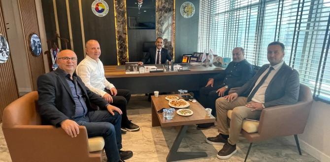 ATSO BAŞKANI GÜÇYETMEZ GÜMÜŞHACIKÖY TSO BAŞKANI KOCA’YI ZİYARET EDEREK, SEÇİMDE BAŞARILAR DİLEDİ