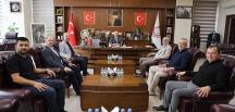 ATSO BAŞKAN YARDIMCISI GÜNEY VE MECLİS ÜYESİ SÖYLEMEZ’DEN AMASYA BELEDİYE BAŞKANI SEVİNDİ’YE ZİYARET