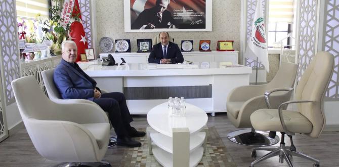ATSO BAŞKANI GÜÇYETMEZ’ HAYIRLI OLSUN ZİYARETLERİ DEVAM EDİYOR