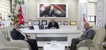 ATSO BAŞKANI GÜÇYETMEZ’E HAYIRLI OLSUN ZİYARETLERİ DEVAM EDİYOR