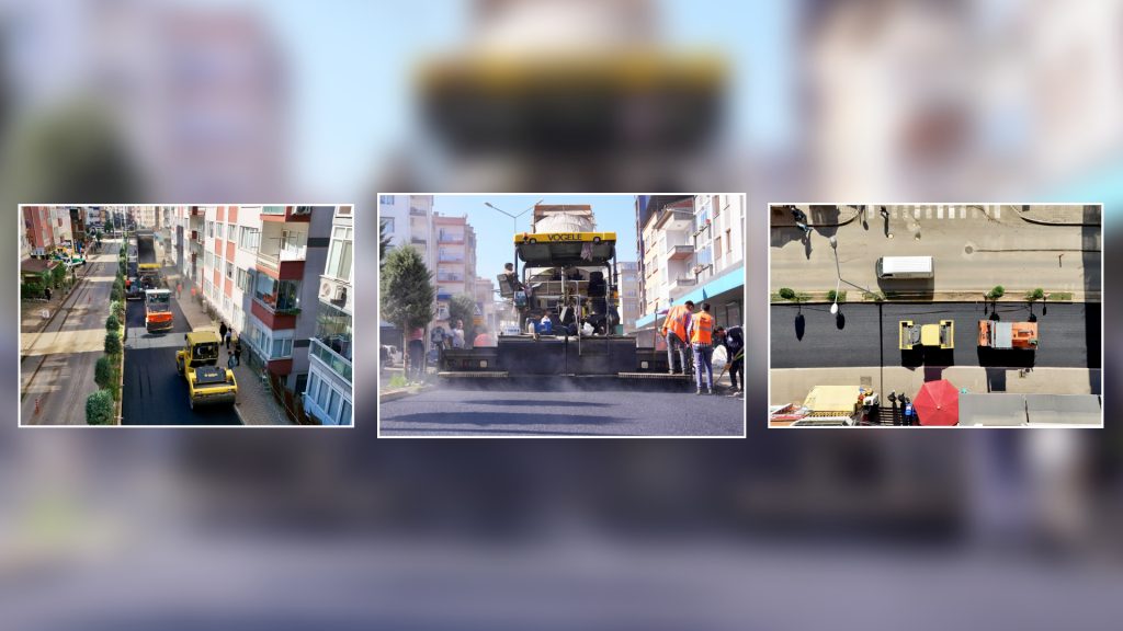 GİRESUN BELEDİYESİ ASFALT SEFERBERLİĞİ BAŞLATTI