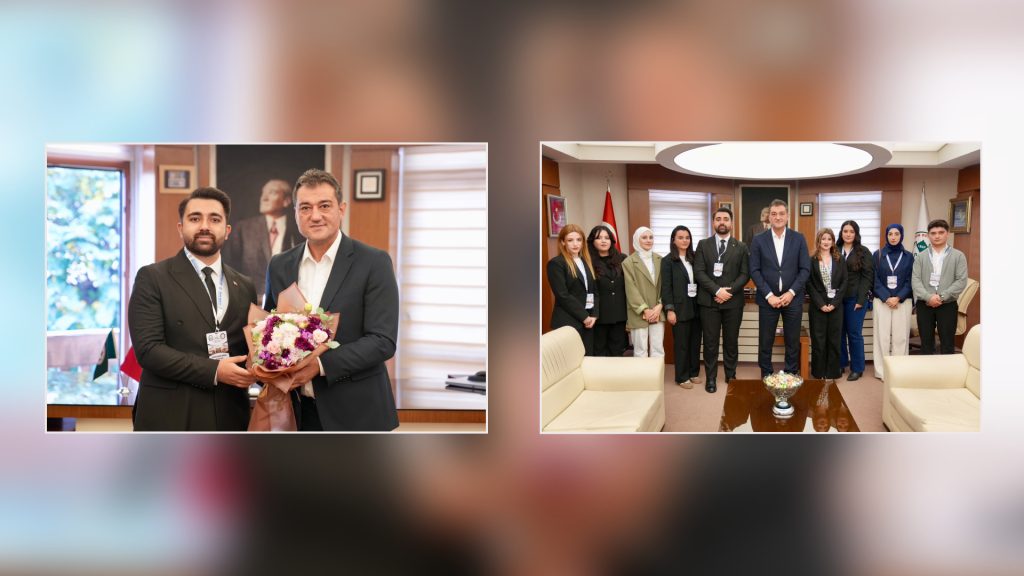 BAŞKAN KÖSE ÜNİVERSİTELİ GENÇLERİ MİSAFİR ETTİ