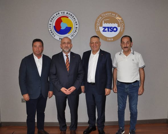 İŞ İNSANI SABİT DANIŞ VE SPEED AİR & SEA LOJİSTİK YÖNETİMİNDEN BAŞKAN DEMİR’E ZİYARET