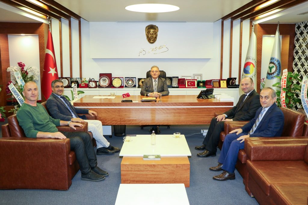 Kurum Müdürlerinden Çakırmelikoğlu’na Hayırlı Olsun Ziyareti