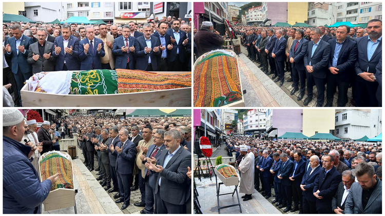 BAŞKANIMIZ, ŞALPAZARI BELEDİYE BAŞKANIMIZ REFİK KURUKIZ’IN KIYMETLİ ANNESİ FATİME EBEDİYETE UĞURLADI