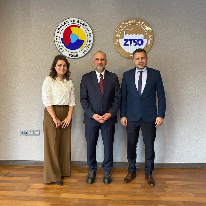 ZİRAAT KATILIM BANKASI KDZ. EREĞLİ ŞUBE MÜDÜRLÜĞÜNDEN ZONGULDAK TSO BAŞKANI DEMİR’E ZİYARET.