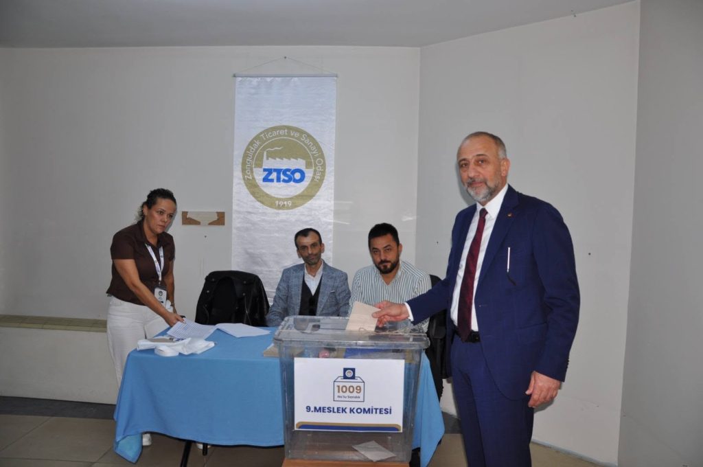 ZONGULDAK TİCARET VE SANAYİ ODASI MECLİS VE MESLEK KOMİTESİ ÜYE SEÇİMLERİ BAŞARIYLA TAMAMLANDI.