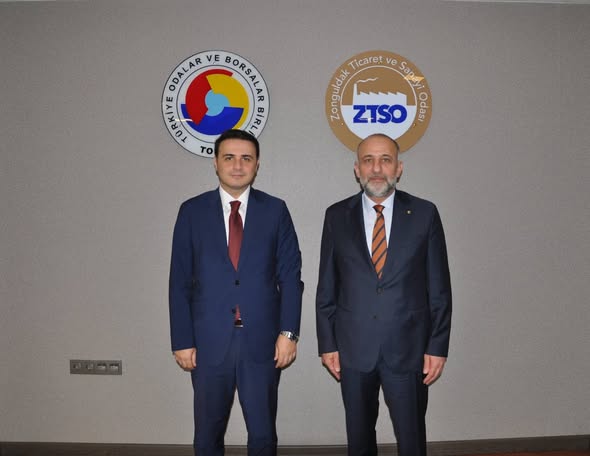 ZONGULDAK VALİ YARDIMCISI HALİS HACIİSMAİLOĞLU’NDAN BAŞKAN DEMİR’E ZİYARET.