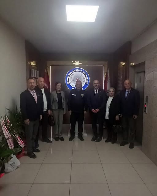 ZTSO YÖNETİMİNDEN İL EMNİYET MÜDÜRÜ İBRAHİM KABA’YA ZİYARET.